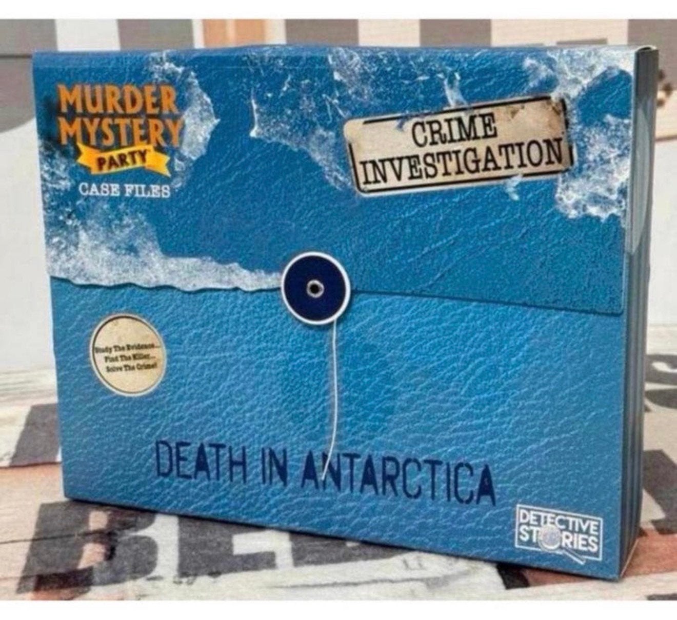Murder Mystery Party Case Files Death Antarctica Detective, Nieuw, M, Ophalen of Verzenden, M