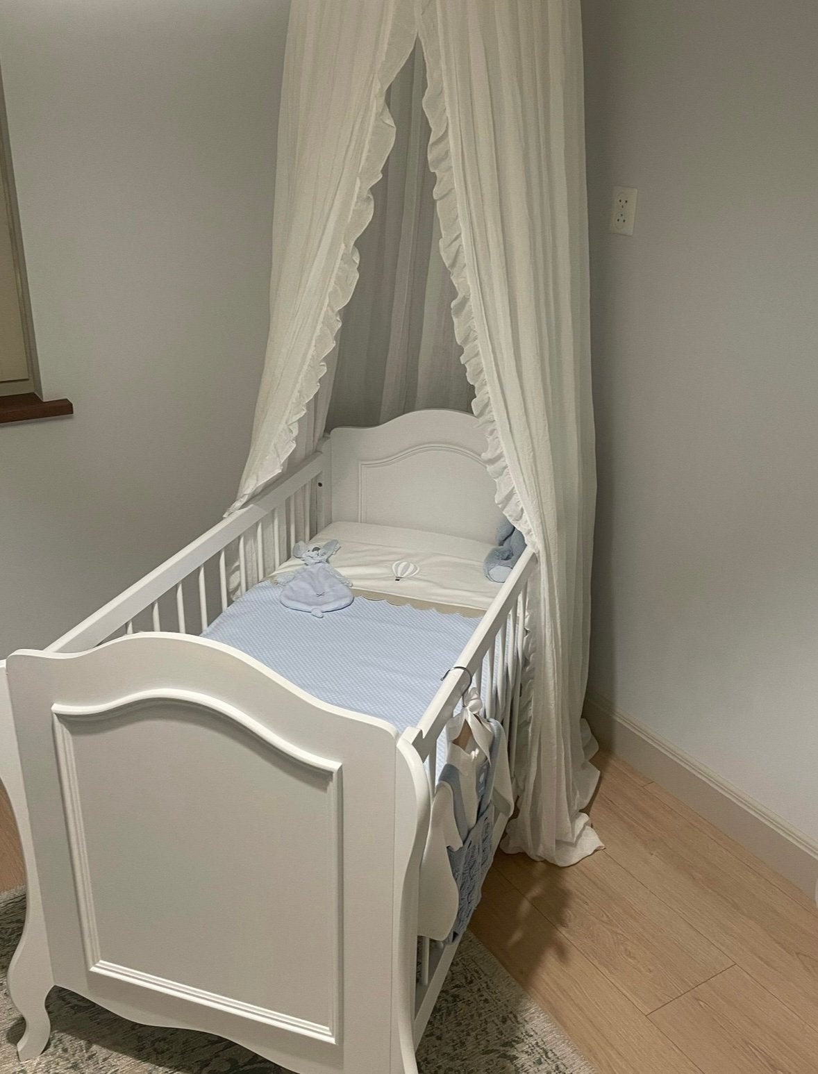 Complete Vintage Babykamer Set - Ledikant, Commode, Kledingk, Ophalen of Verzenden, Gebruikt, Jongetje of Meisje