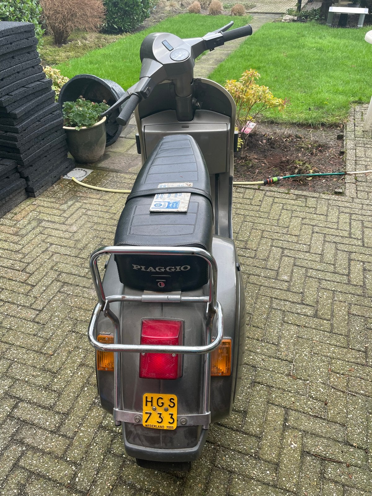 Klassieke Vespa PIAGGIO PK50S - Jaren '80 - Opknapper, Fietsen en Brommers, Scooters | Piaggio, Ophalen of Verzenden, Gebruikt