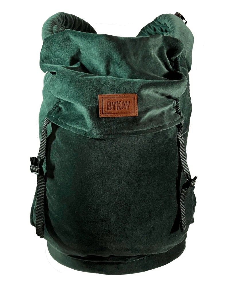 Bykay draagzak CLICK CLASSIC Velvet Bottle Green NIEUW €79,-, Overige merken, Nieuw, Ophalen of Verzenden, Buik, Rug of Zij