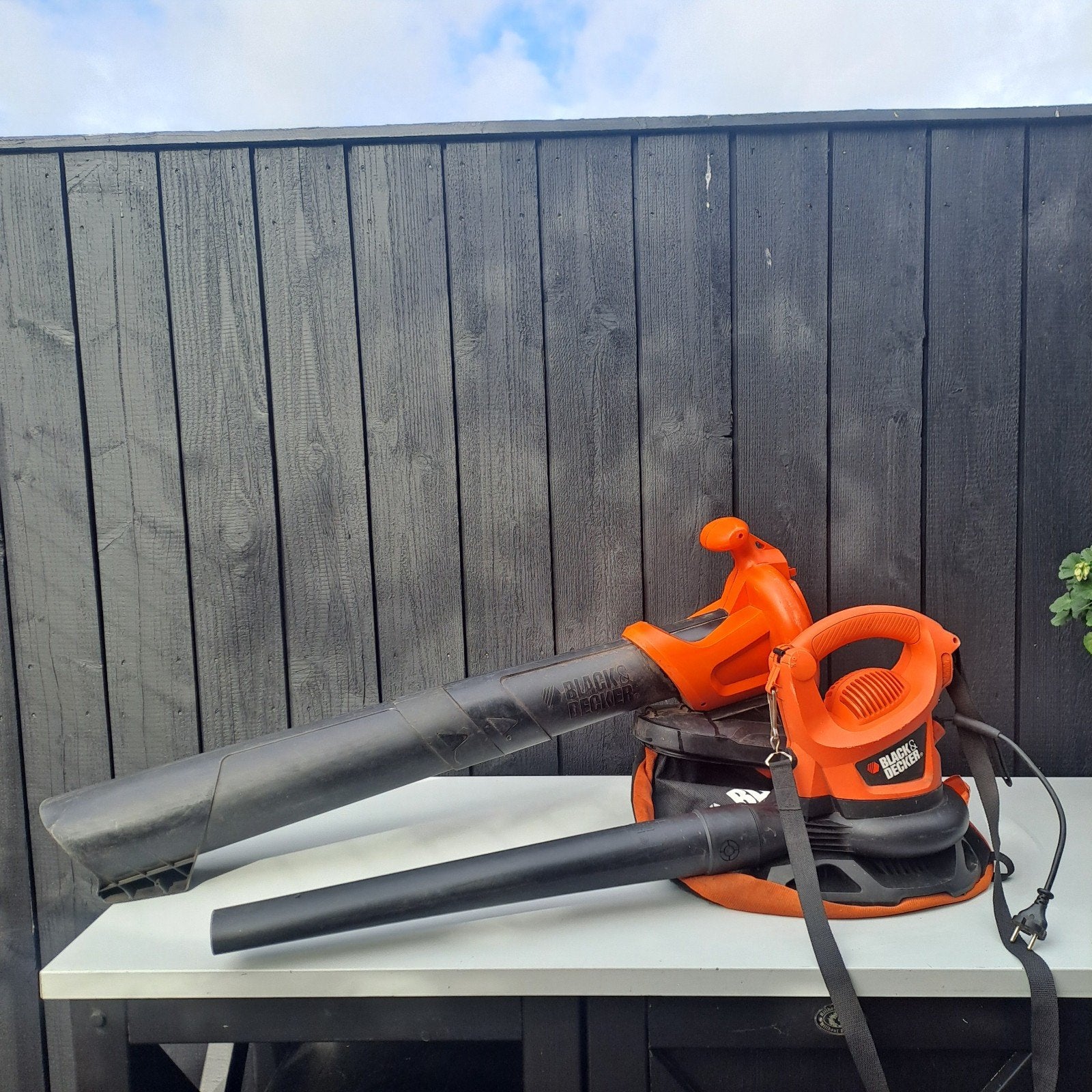 Bladblazer/Bladzuiger Black & Decker 3000 W, Ophalen, Gebruikt, Black & Decker, Met opvangzak