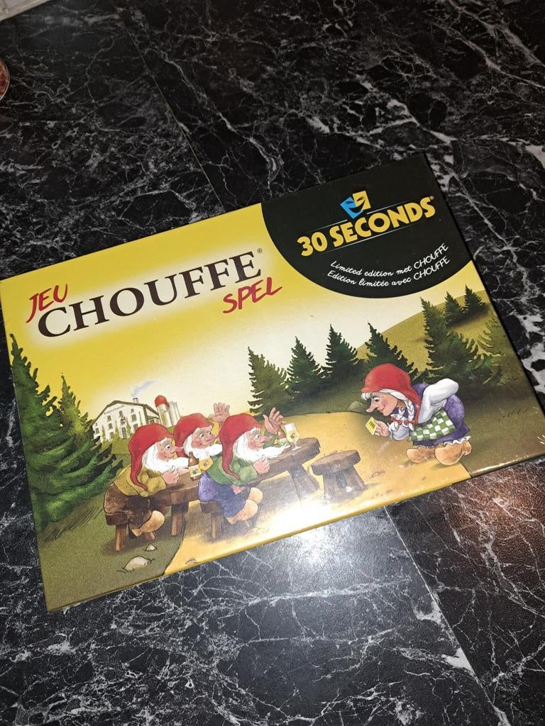 Jeu chouffe spel 30 seconds nieuw, Hobby en Vrije tijd, Gezelschapsspellen | Bordspellen, Ophalen of Verzenden, Nieuw