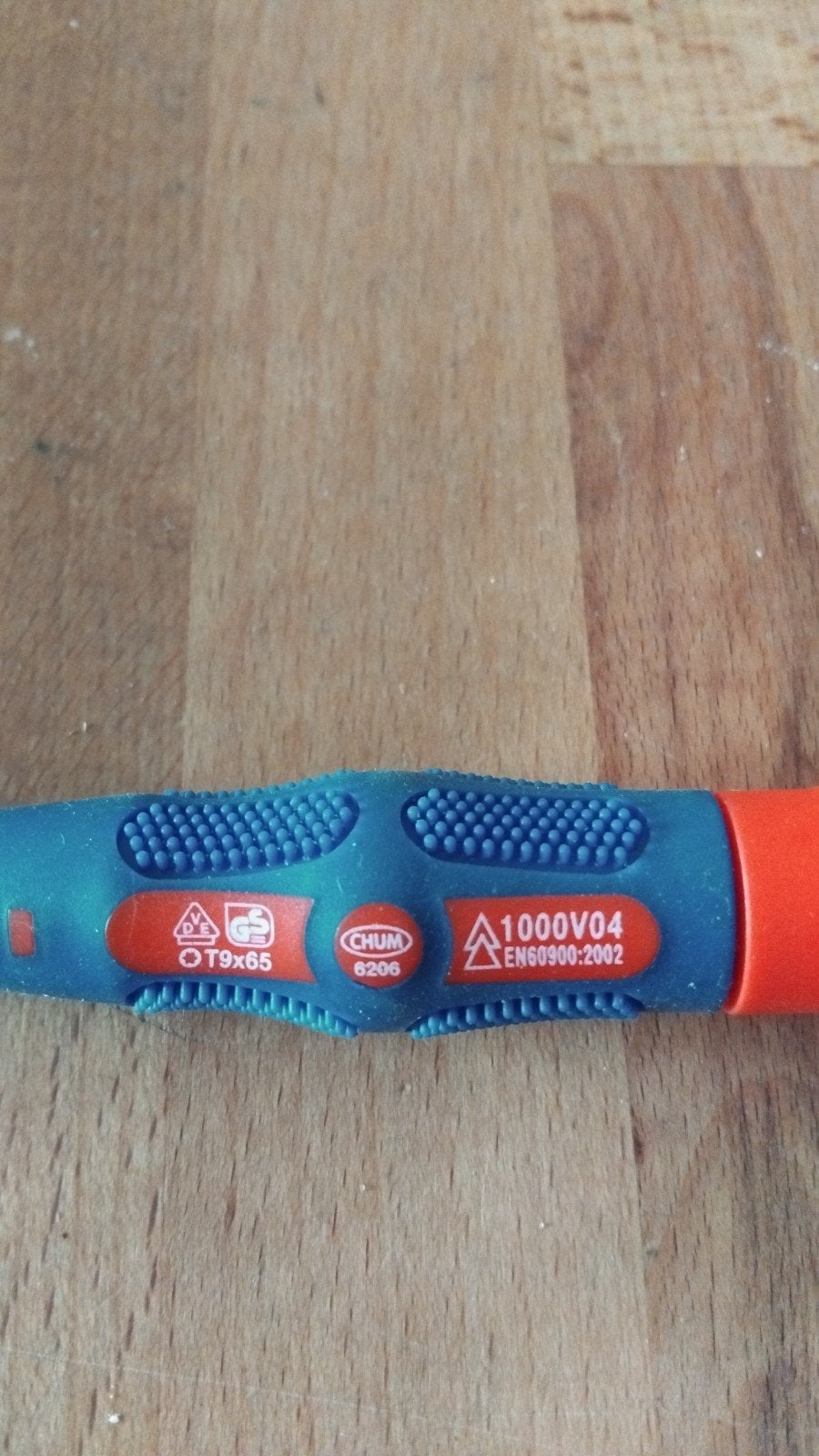 Chum 1000V VDE Torx Schroevendraaierset T9x65 (6 stuks), Doe-het-zelf en Verbouw, Gereedschap | Handgereedschap, Ophalen of Verzenden