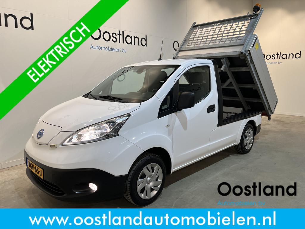 Nissan E-NV200 Business 40 kWh Kipper / 100% Elektrisch / Ai, Gebruikt, Zwart, Met garantie (alle), 1723 kg