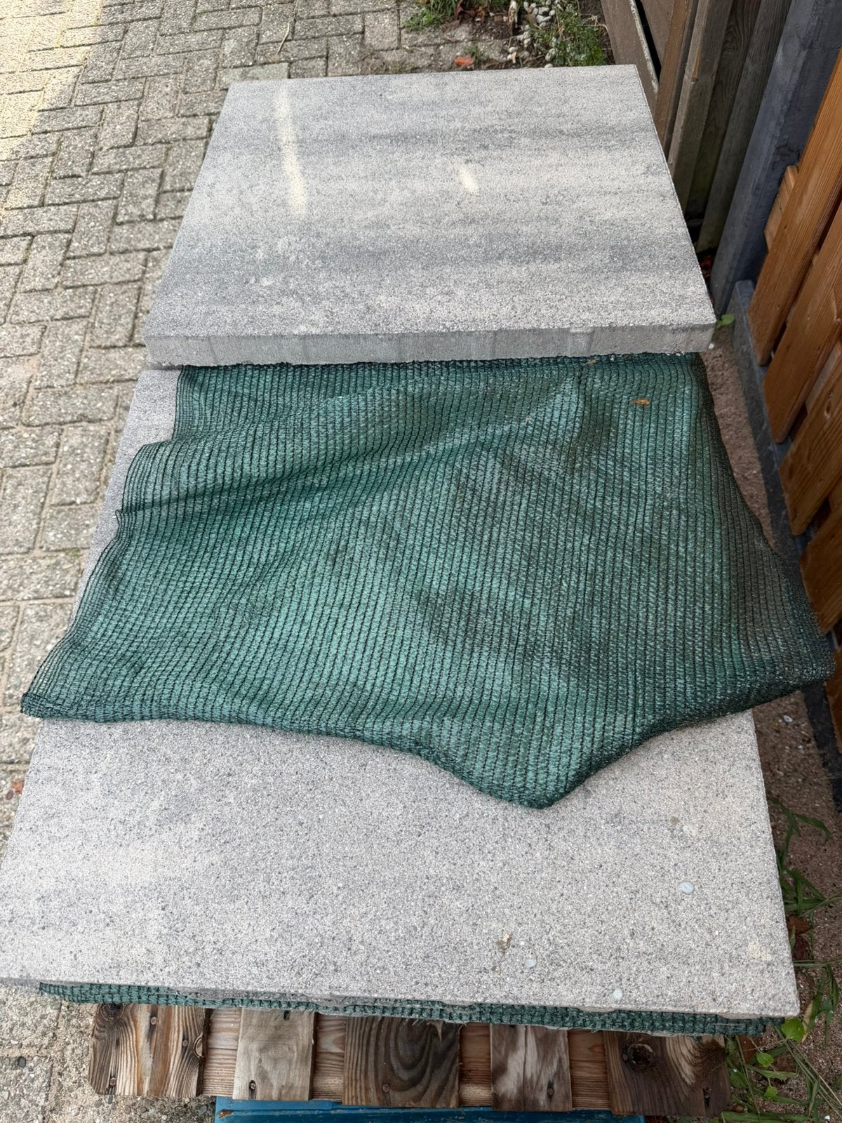 Betonnen tegels 60x60 8mm dik 19 stuks, Tuin en Terras, Ophalen, Nieuw, 5 tot 10 m², Beton