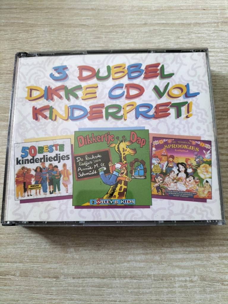 3 dubbeldikke cd vol kinderpret, Ophalen of Verzenden, Kinderen en Jeugd