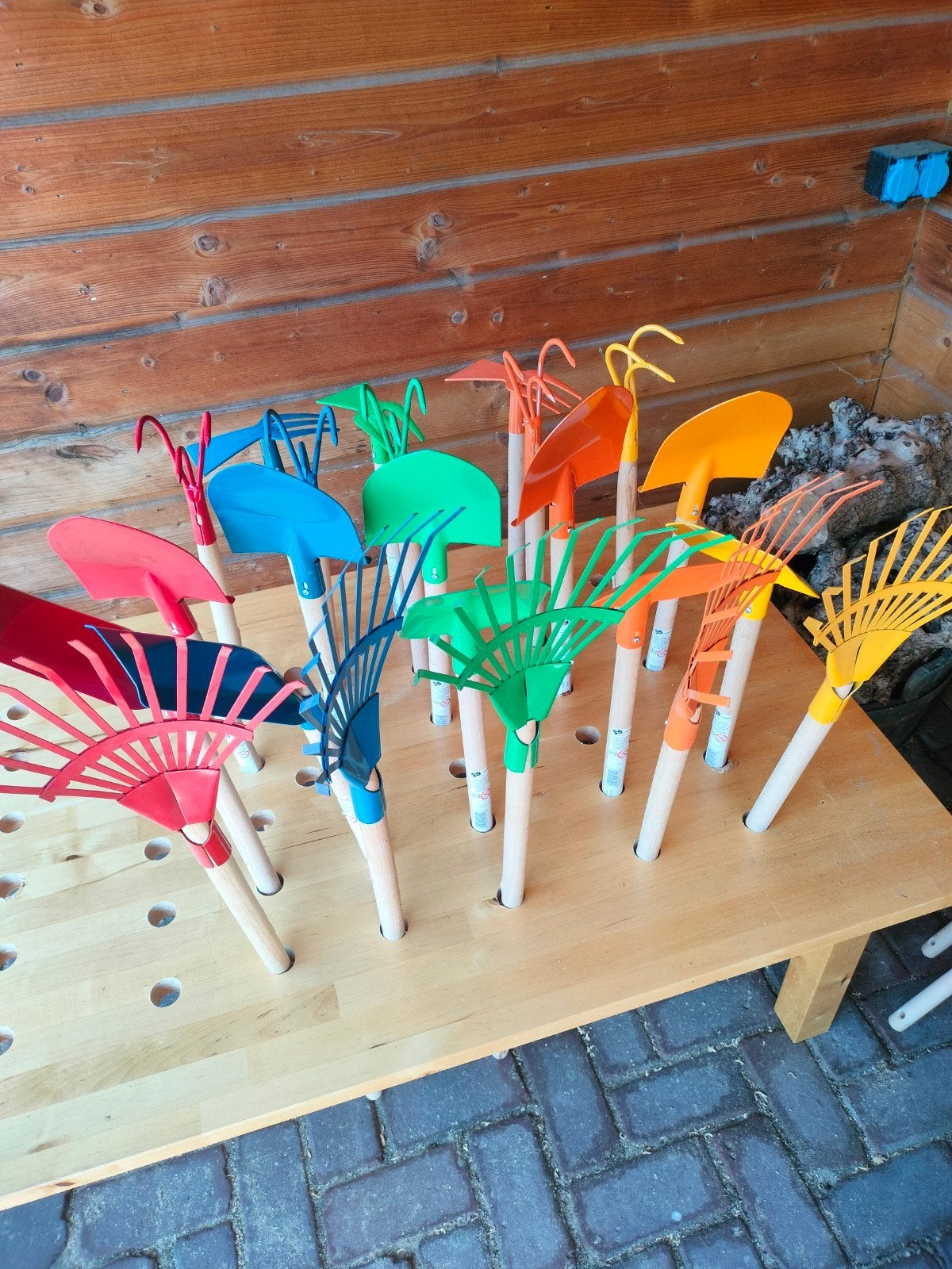 Kindertuingereedschap - Schepjes, harkjes en schoffels, Ophalen, Nieuw