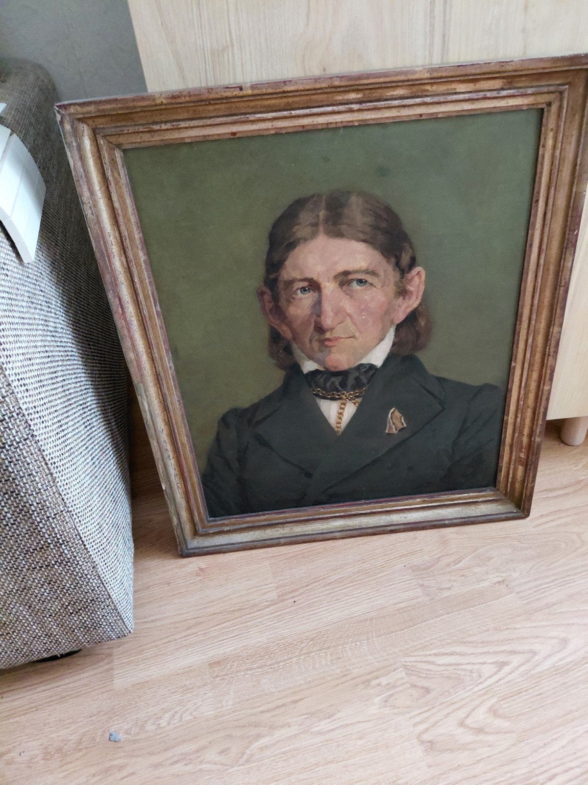 portret frobel, Ophalen