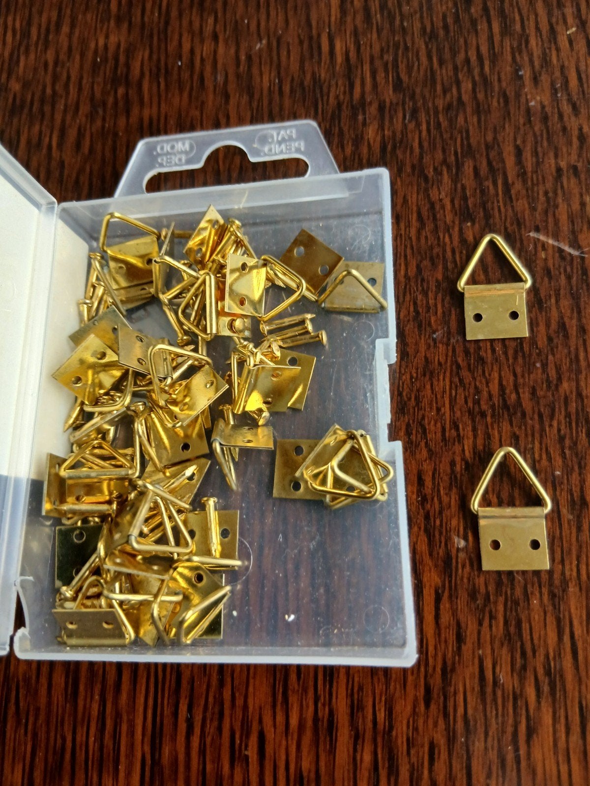 Schilderijhangers 10mm - 4x20 stuks Deltapix, Huis en Inrichting, Overige typen, Nieuw, Ophalen of Verzenden, Goud