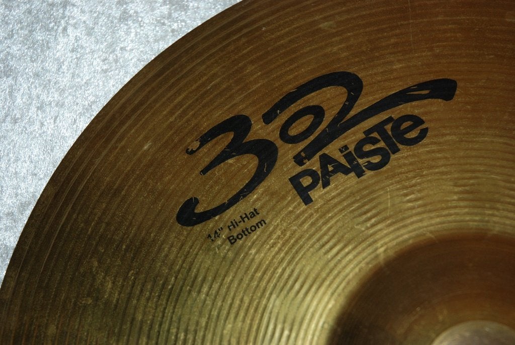 Paiste 302 hihats 746/879gr 14 inch  <26261179>, Gebruikt, ., Drums of Percussie, Ophalen of Verzenden