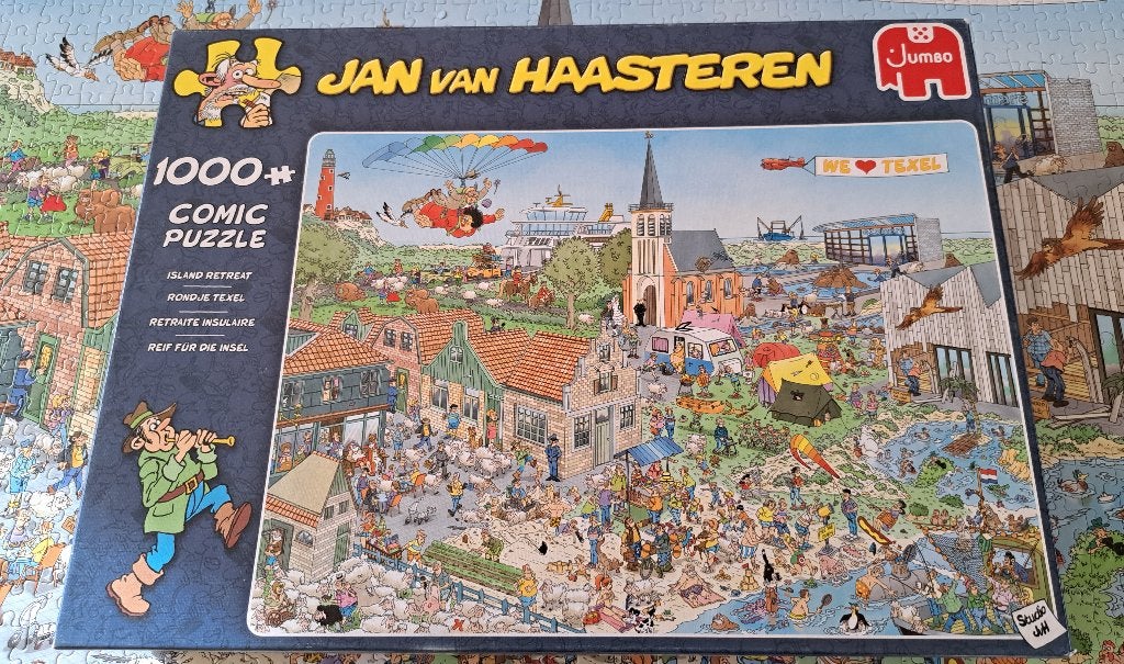 Puzzel Jan van Haasteren, Ophalen, 500 t/m 1500 stukjes, Gebruikt, Legpuzzel