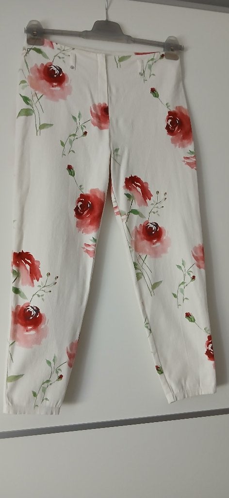 Leuke broek met rozen - Caractère, Maat 38/40 (M), Overige kleuren, Caractère, Ophalen of Verzenden