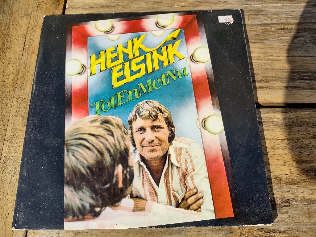 Cabaret 2 LP - Henk Elsink - Tot en met nu, Ophalen of Verzenden, Zo goed als nieuw, 12 inch, Cabaret of Kleinkunst