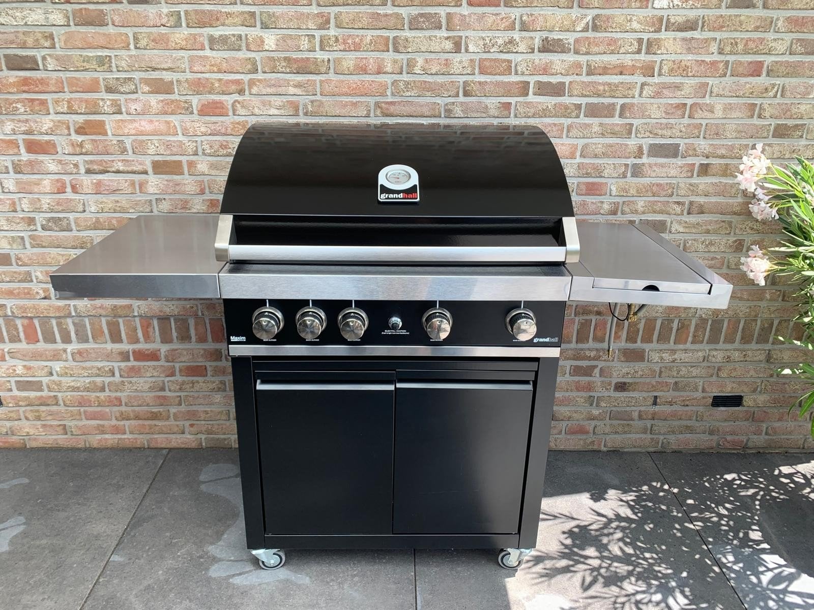 Grandhall gasbarbecue in nette staat, Tuin en Terras, Gasbarbecues, Ophalen, Gebruikt, Grandhall