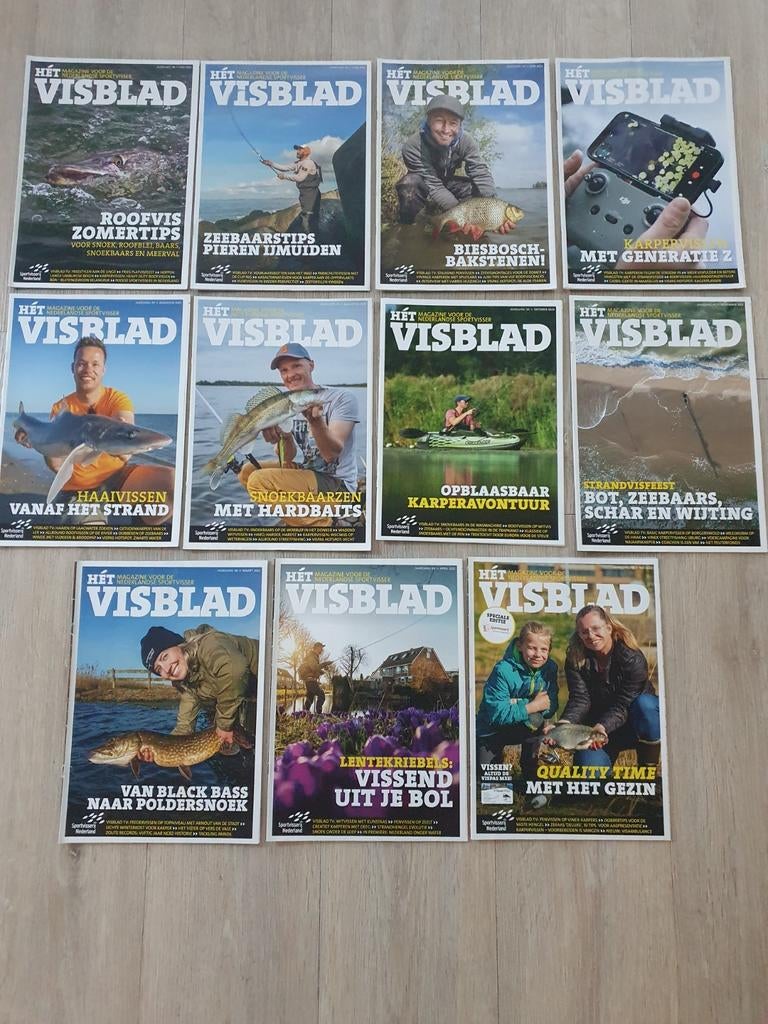 Tijdschrift Visblad, voor de liefhebber van de vissport., Ophalen of Verzenden