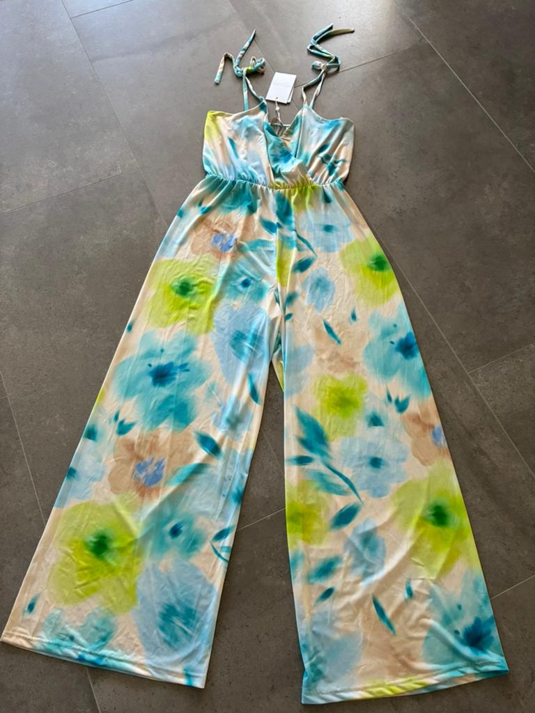 Sportieve Zomer jumpsuit Amelie & Amelie XL, Kleding | Dames, Verzenden, Nieuw, Maat 42/44 (L), Overige kleuren