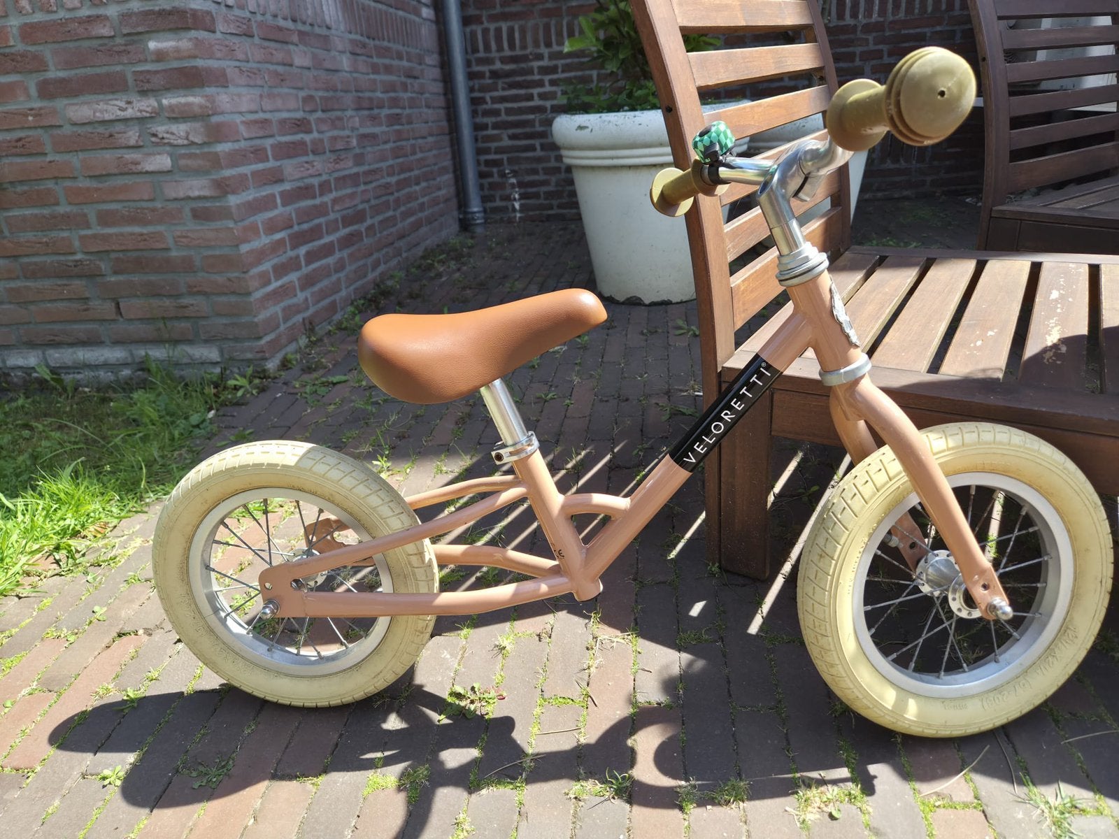 Veloretti loopfiets - Roze, Ophalen of Verzenden, Zo goed als nieuw, Minder dan 16 inch