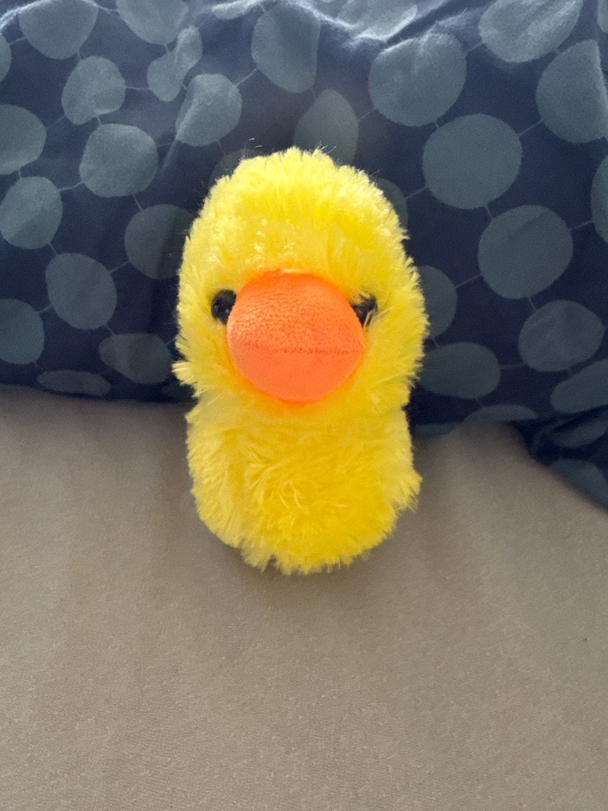 Schattig geel eendje knuffel, Ophalen, Overige merken, Zo goed als nieuw, Eend