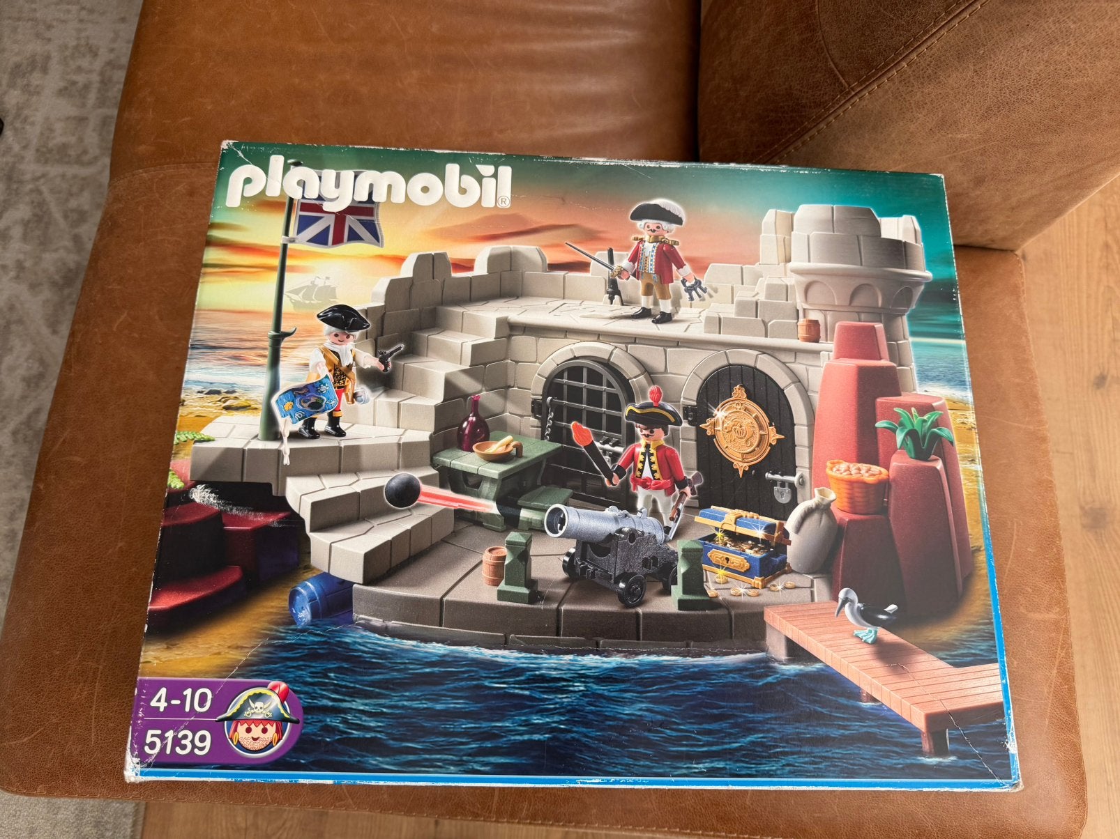 Playmobil 5139 Britse soldatenvesting, Ophalen, Gebruikt