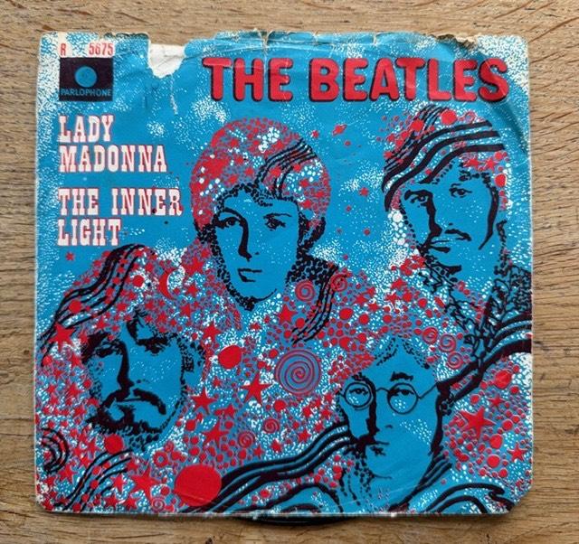 The Beatles - Lady Madonna, Cd's en Dvd's, Vinyl Singles, Gebruikt, 7 inch, Single, Ophalen of Verzenden