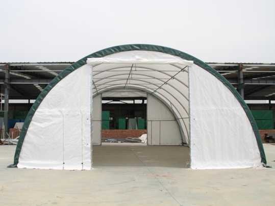 2025 Rhino-Cross-Shelter 508025R 24,4x15,25x7,625 m Opslagte