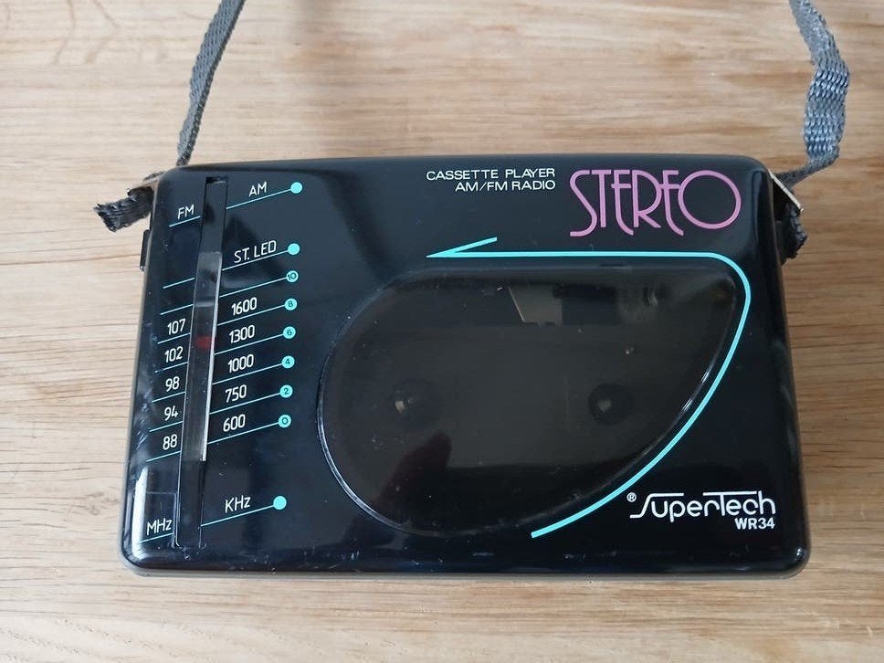 Supertech Walkman WR34, Audio, Tv en Foto, Ophalen, Walkman