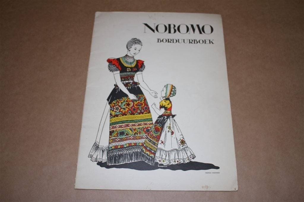 NOBOMO Borduurboek - Circa 1950 !!, Boeken, Ophalen of Verzenden, Gelezen, Tekenen en Schilderen