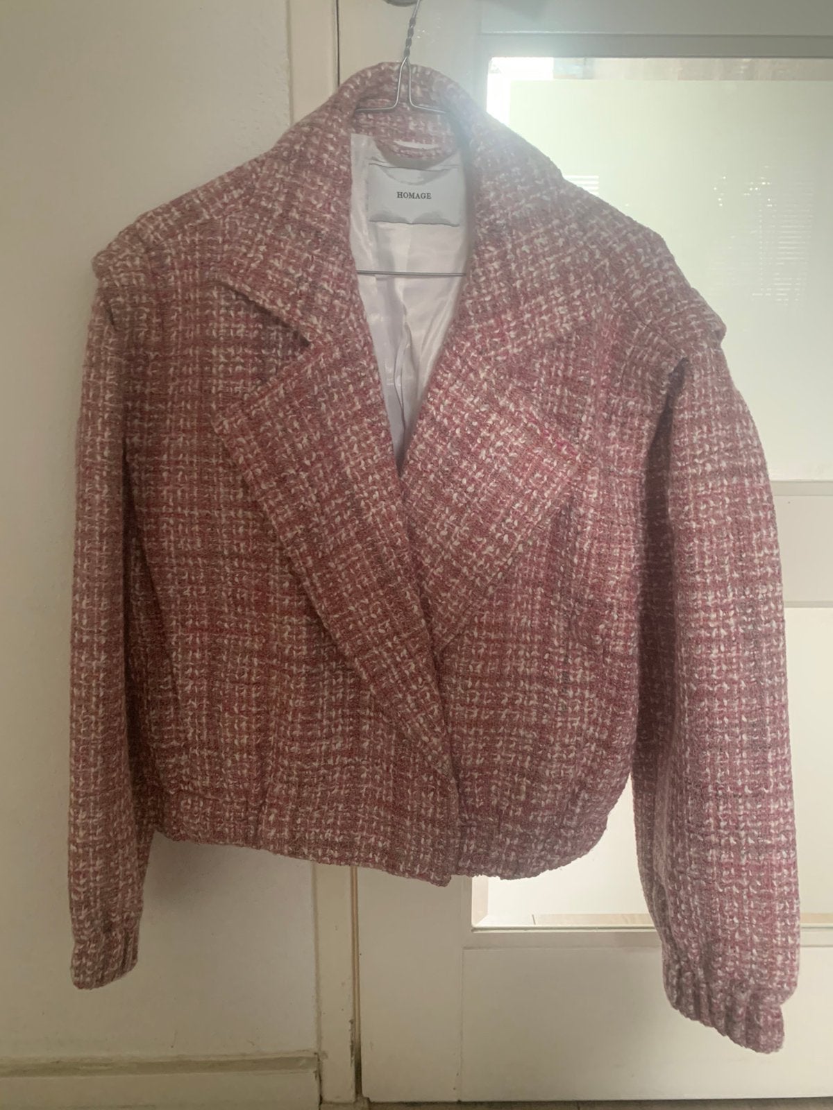 Dames tweed jasje, Ophalen of Verzenden, Zo goed als nieuw, Roze