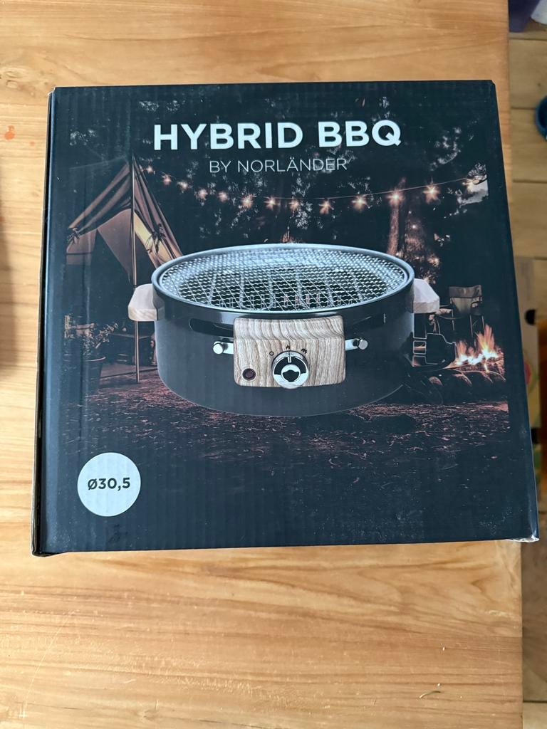 Nieuwe Norländer Hybrid BBQ, Ophalen, Nieuw