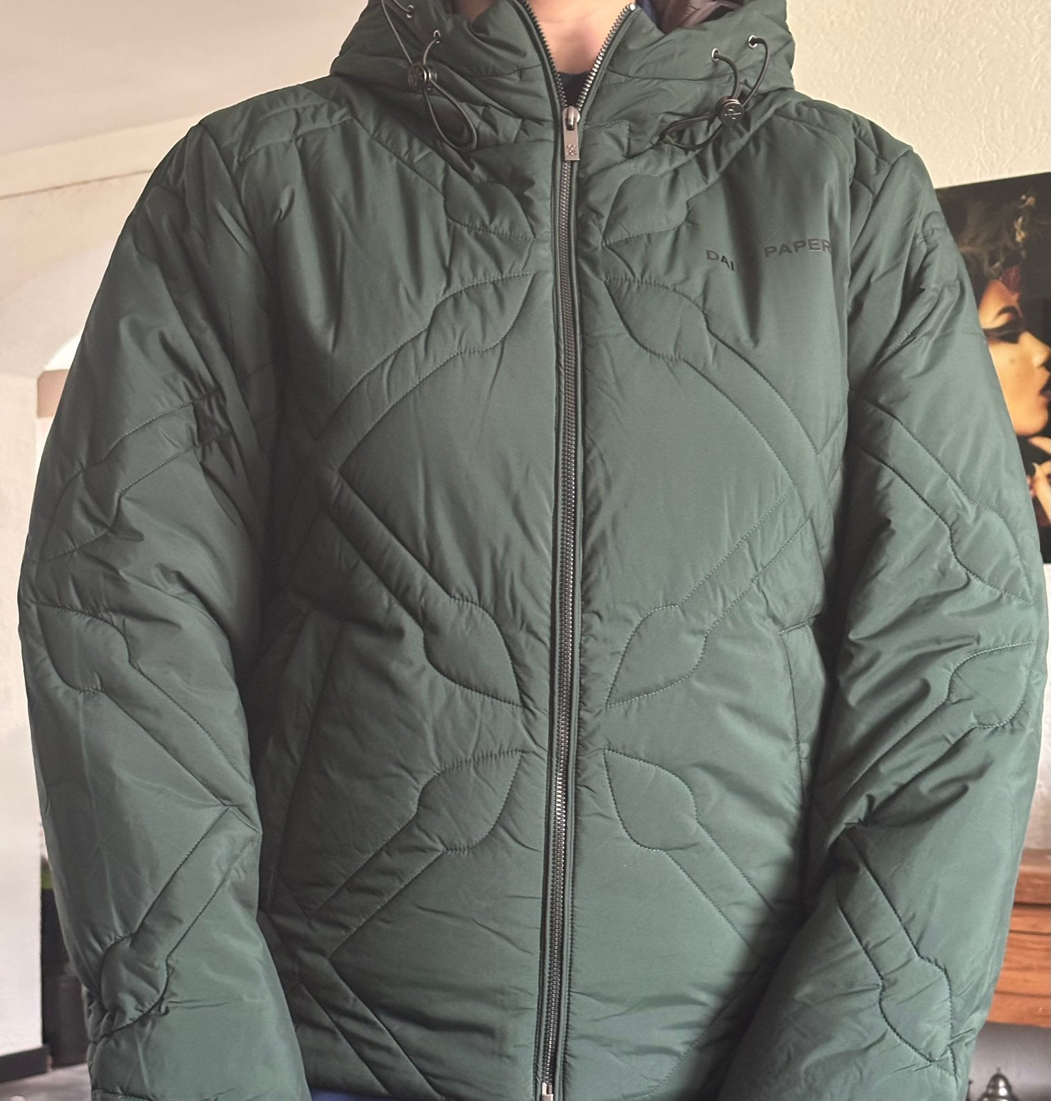 Daily Paper jas, Kleding | Heren, Ophalen of Verzenden, Nieuw, Maat 48/50 (M), Groen