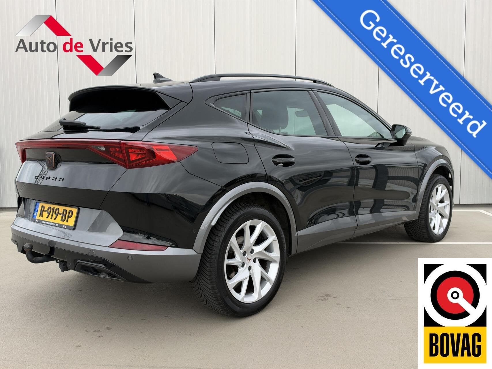 CUPRA Formentor 1.5 TSI Business Edition|Trekhaak|NL-Auto, Auto's, Zwart, Origineel Nederlands, Adaptive Cruise Control, SUV of Terreinwagen