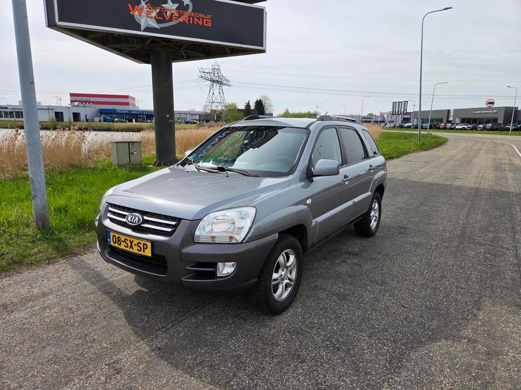 Kia Sportage 2.0 2WD 2006 Grijs, 1442 kg, 4 cilinders, Origineel Nederlands, Handgeschakeld