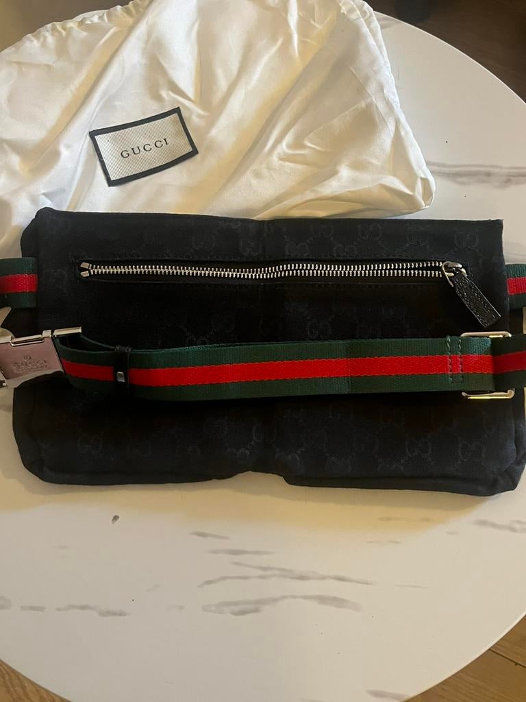 Gucci manen tas, Sieraden, Tassen en Uiterlijk, Ophalen, Zo goed als nieuw, Zwart