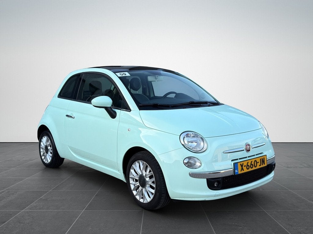 Fiat 500 0.9 TwinAir Lounge Airco|Panorama|DigitaalDash|BT, Voorwielaandrijving, 86 pk, 905 kg, Bedrijf