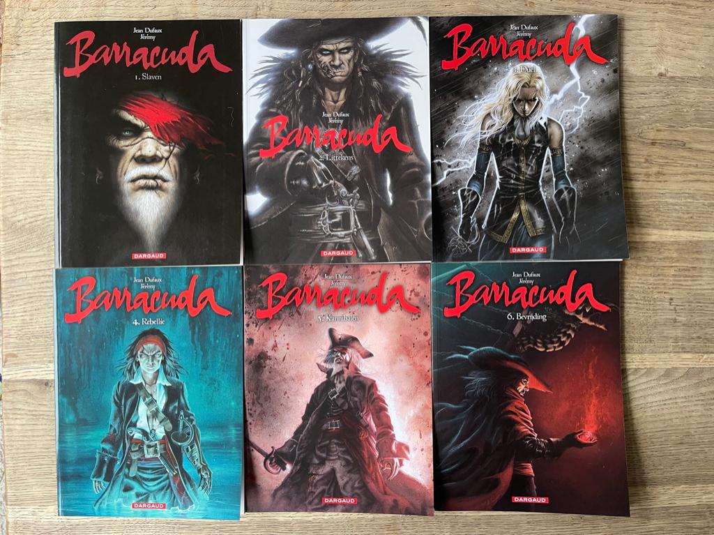 Stripserie Barracuda (Jérémy / Dufaux) SC 1e druk, Boeken, Stripboeken, Ophalen, Complete serie of reeks, Nieuw, Jérémy / Dufaux