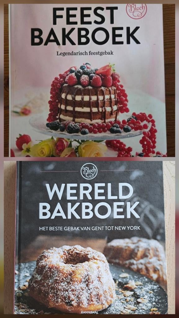WERELD BAKBOEK en FEEST BAKBOEK - Stefan Elias, Ophalen of Verzenden, Zo goed als nieuw