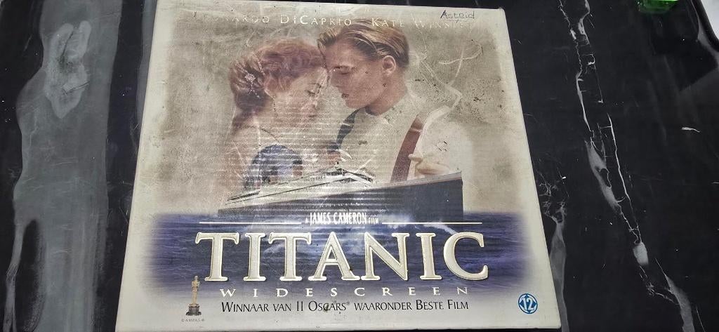 titanic  vhs box film  collectors item uit 1997, Cd's en Dvd's, VHS | Film, Vanaf 16 jaar, Ophalen, Zo goed als nieuw