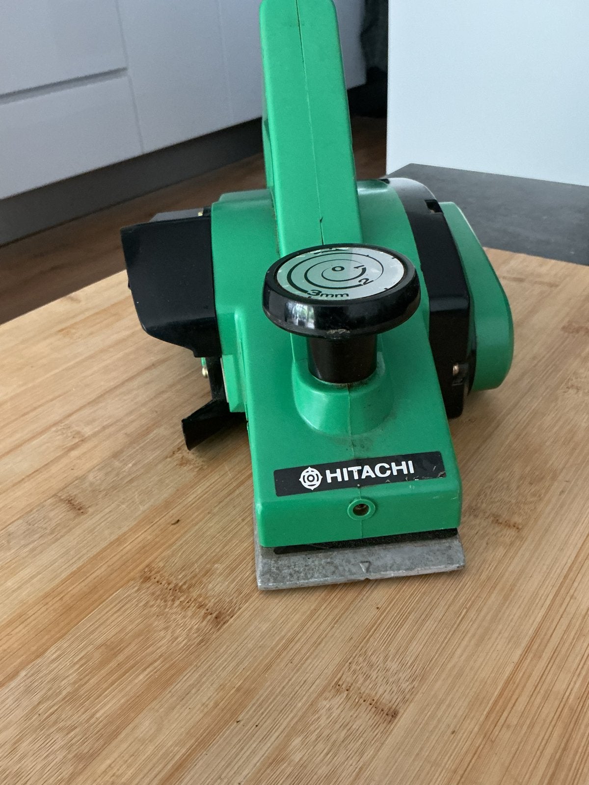 Hitachi P20SA Elektrische Schaafmachine - met 2 nw messen, Doe-het-zelf en Verbouw, Ophalen of Verzenden, Gebruikt, Overige typen