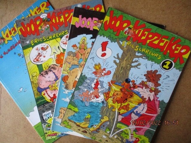 adv5730 joop klepzeiker, Boeken, Eén stripboek, Ophalen, Gelezen