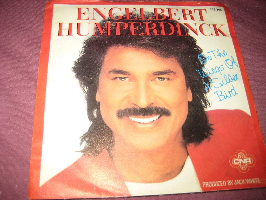 Engelbert Humperdinck: On the wings of a silver bird, Ophalen of Verzenden, Zo goed als nieuw, Pop