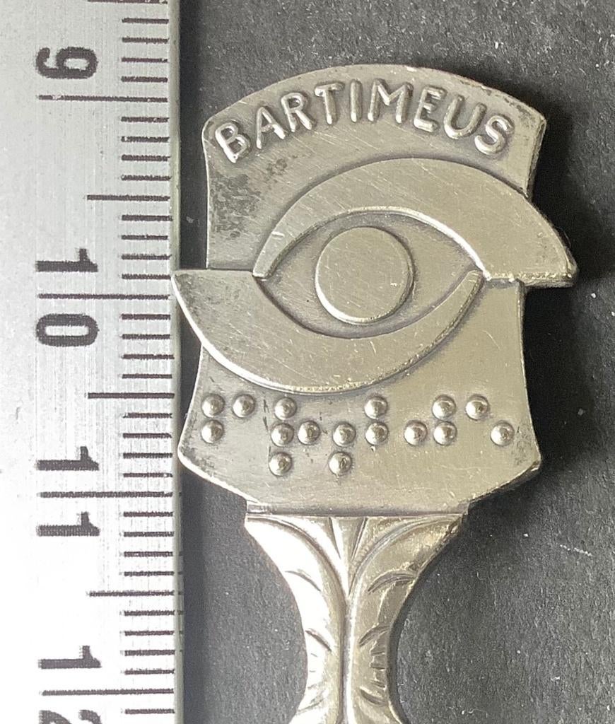 lepel, Bartiméus, type 1 (B2, Ophalen of Verzenden, Gebruikt
