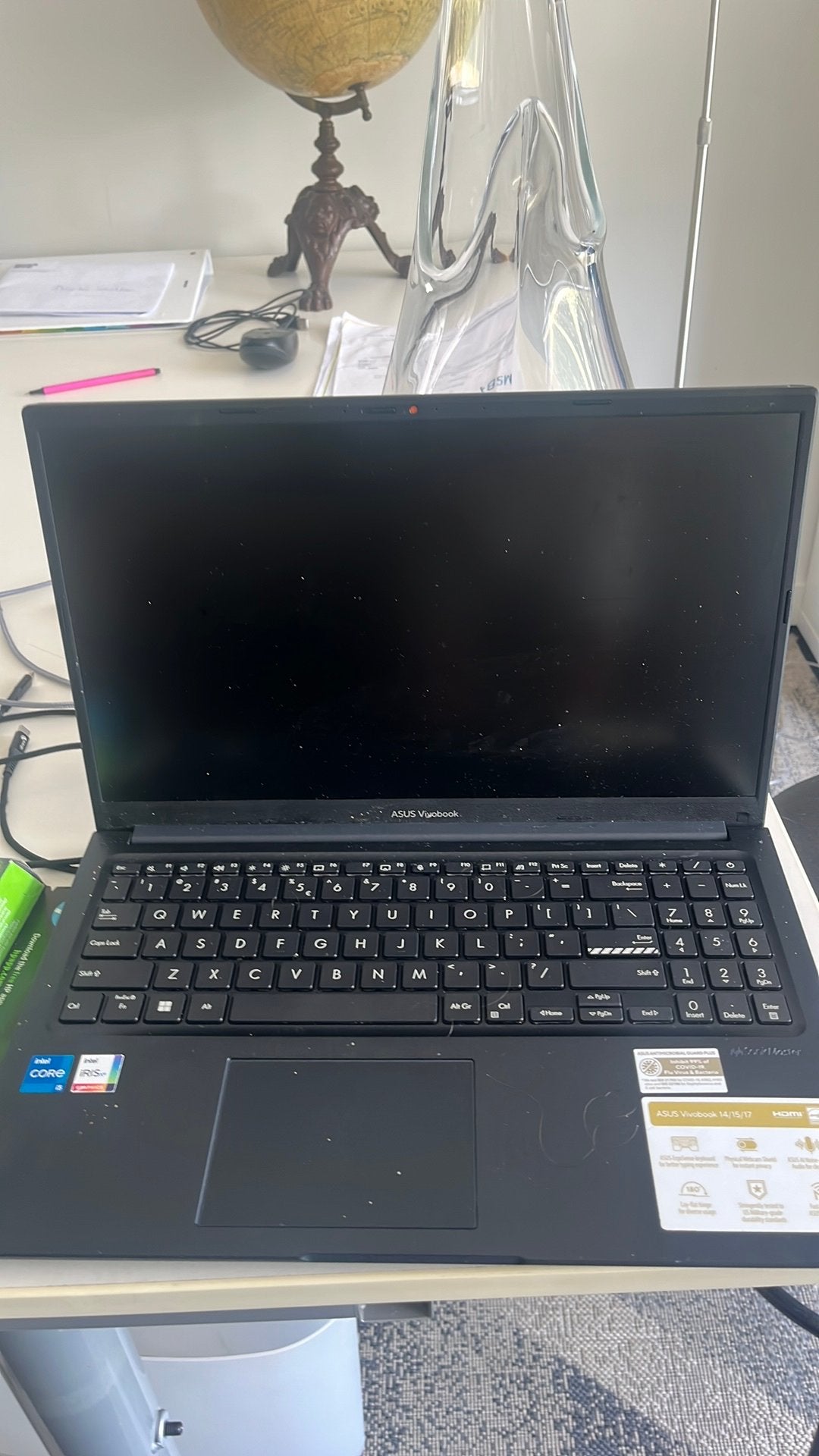 Asus laptop vivobook X1504ZA, Gebruikt, Ingebouwde speakers, IPS, HDMI