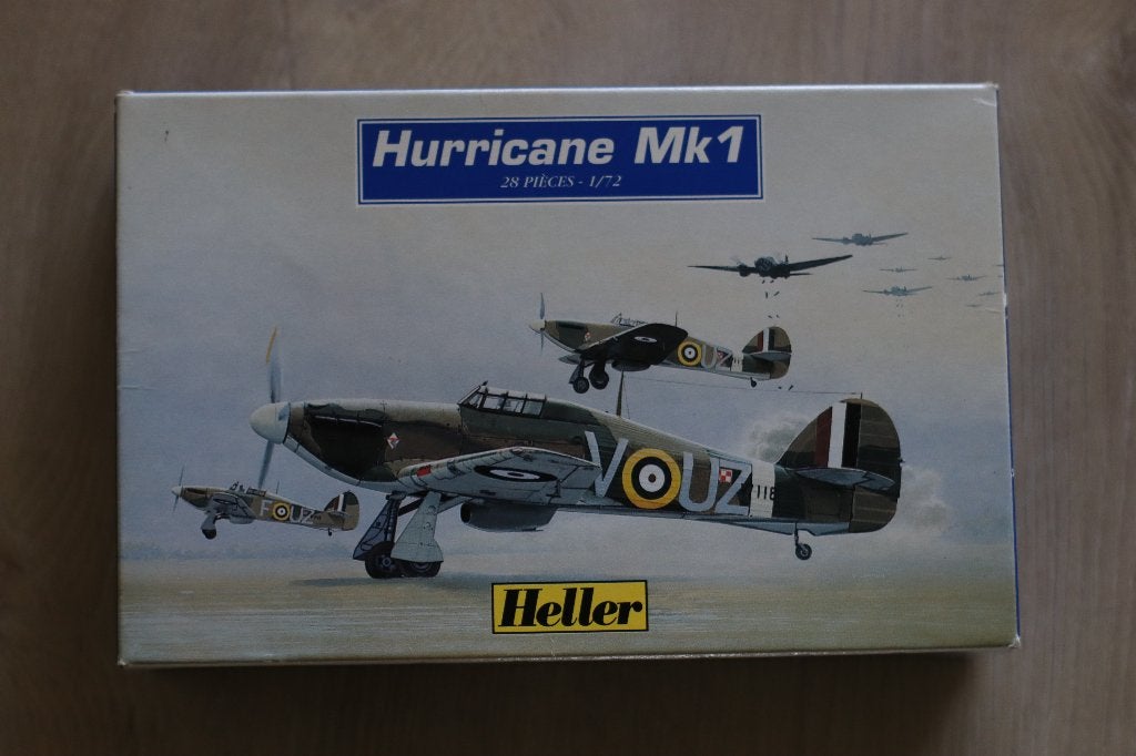 Heller Hurricane Mk1 Modelbouw Vliegtuig 1:72, 1:72 tot 1:144, Nieuw, Ophalen of Verzenden, Vliegtuig
