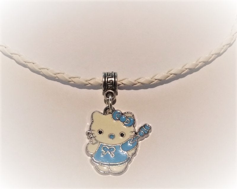 10 x Zelfmaak ketting met hanger Hello kitty, -, Verzenden, -, Nieuw
