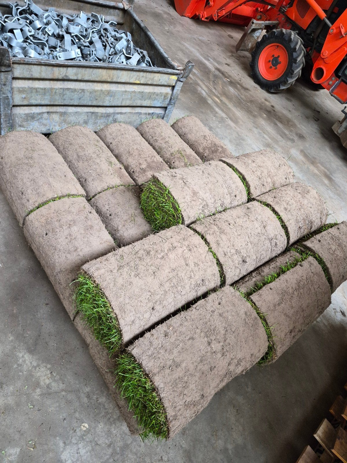 8 grasmatten (aangepaste advertentie), Tuin en Terras, Gras en Kunstgras, Nieuw, 20 m² of meer, Ophalen