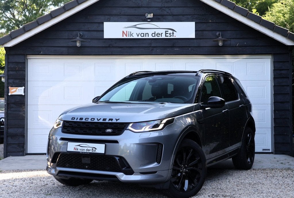 Land Rover Discovery Sport P300e SE R-Dynamic AWD-Pano-Stoel, Auto's, Land Rover, Automaat, 309 pk, Zwart, Discovery Sport