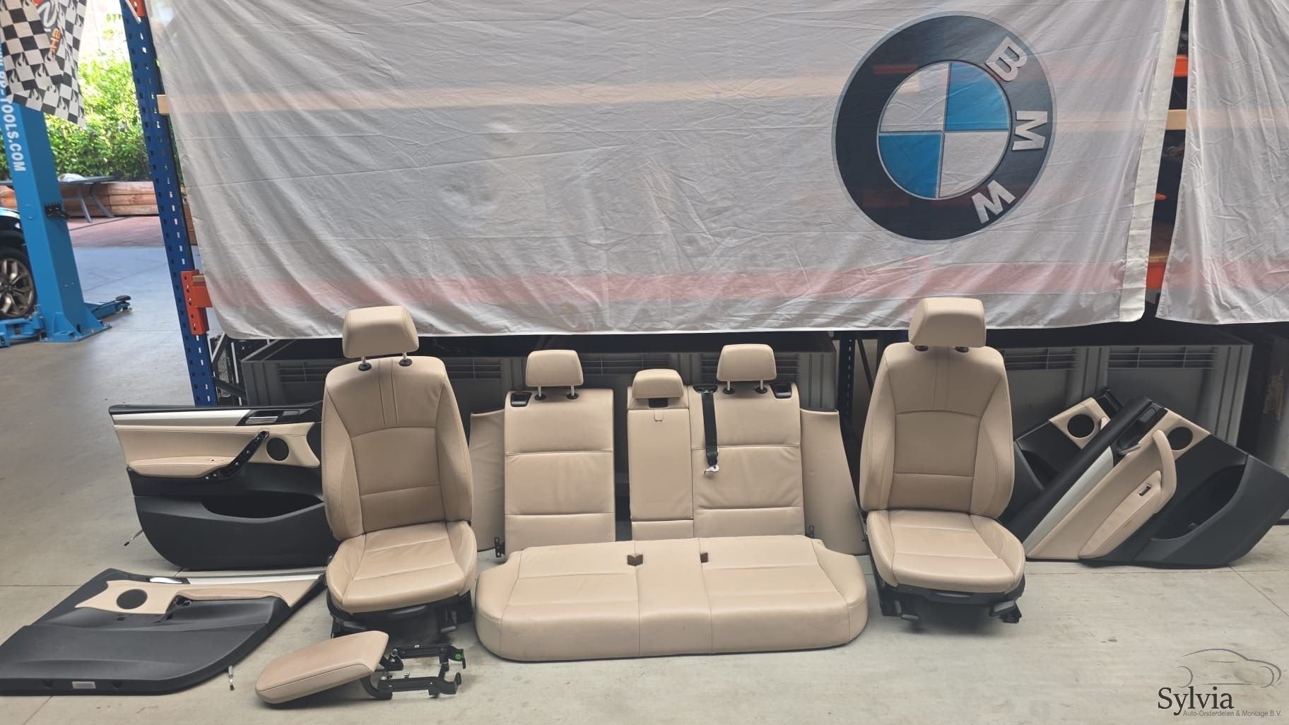 Leren Interieur Stoelen Handbediend met Stoelverwarming BMW, Auto-onderdelen, Interieur en Bekleding, Gebruikt, -, -, Ophalen of Verzenden