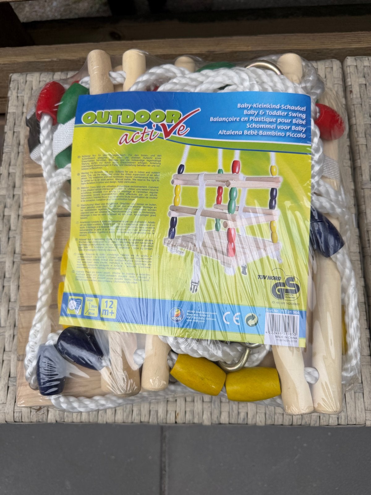 Outdoor Active Baby & Peuter Schommel - Nieuw in verpakking, Ophalen, Nieuw, Schommel