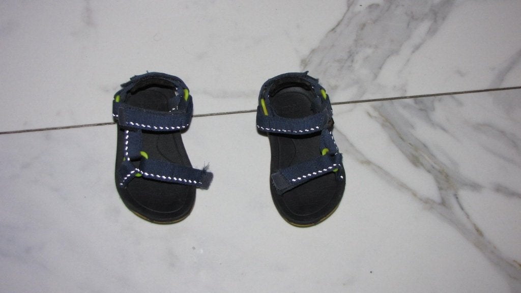 20 TEVA blauw, Schoentjes, Jongetje of Meisje, Ophalen of Verzenden, Zo goed als nieuw