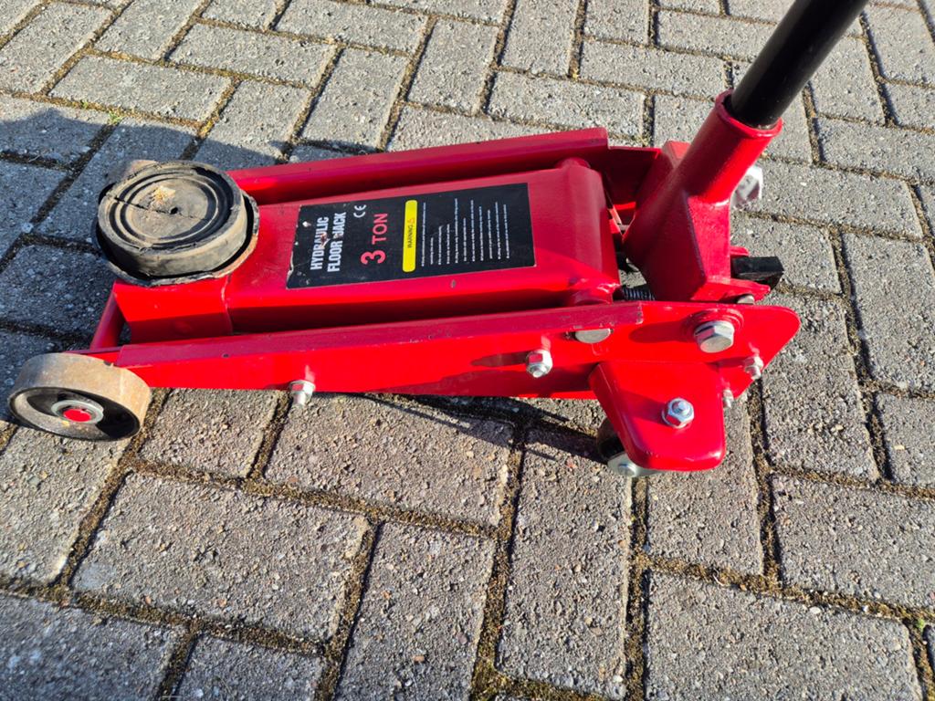 Hydraulische Garagekrik 3 Ton - Zo goed als nieuw, Auto diversen, Ophalen, Hydraulisch, Garagekrik